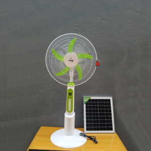 Iwin Rechargeable Fan 18 inches with 20W Solar Panel